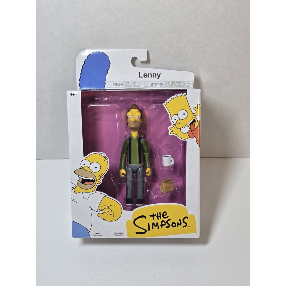 Jakks Pacific The Simpson Lenny Leonard 5" Action Figure